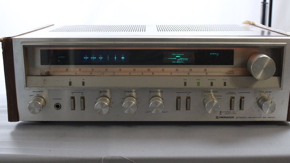 Vintage Pioneer SX-3600 AM FM Stereo Receiver Fluroscan Display Tested Working